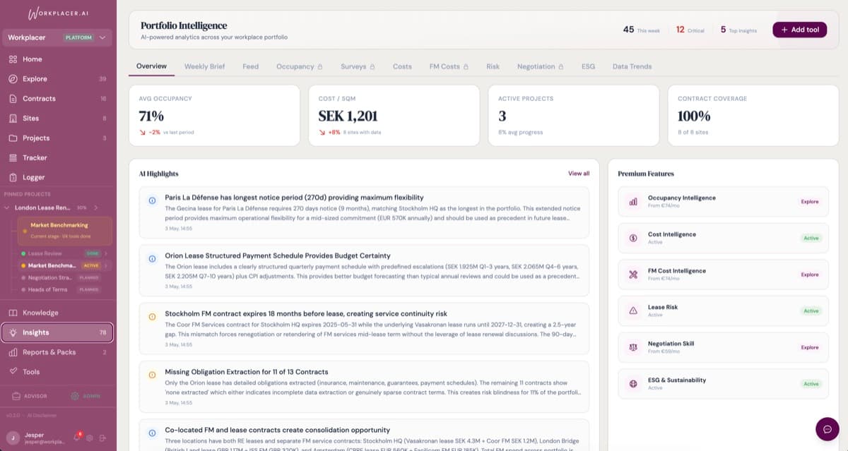 Portfolio Intelligence